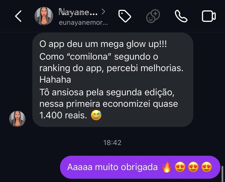 Depoimento de Nayane — Natal em Dobro